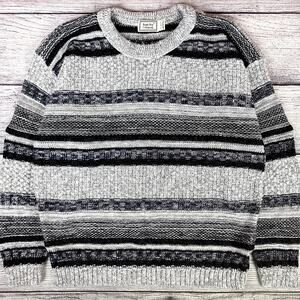 Vintage 1990s Bugle Boy Company Striped Sweater